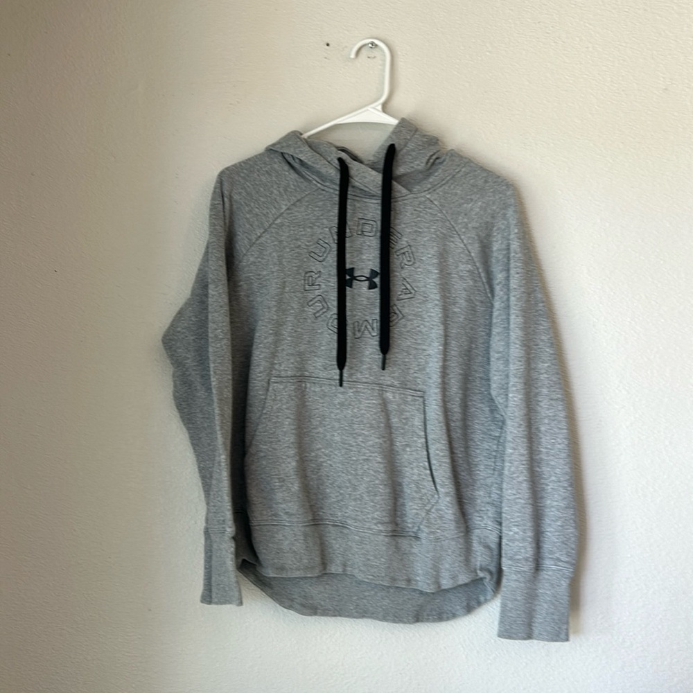 Under Armour Grey Hoodie Loose - Picture 1 of 10